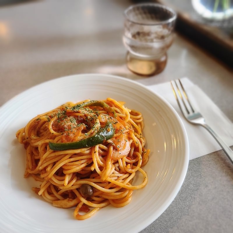 喫茶店のナポリタン